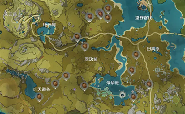 原神松果位置分布完整攻略