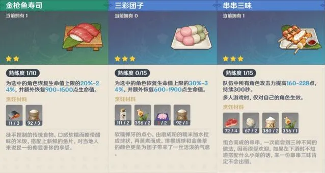 《原神》鸟蛋寿司获得技巧食谱方法