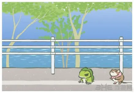 栏杆散步明信片玩法详解