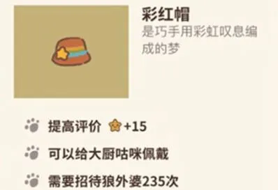 动物餐厅彩虹帽作用全解 获取指南