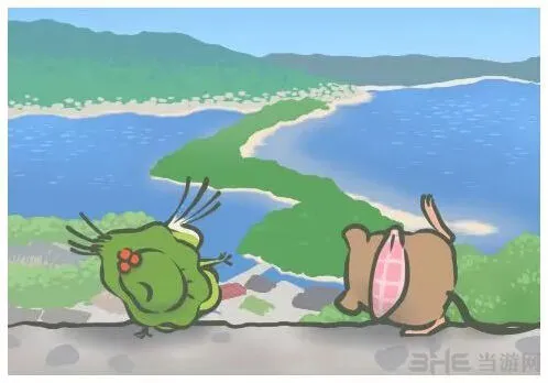 旅行青蛙天桥立明信片完整介绍
