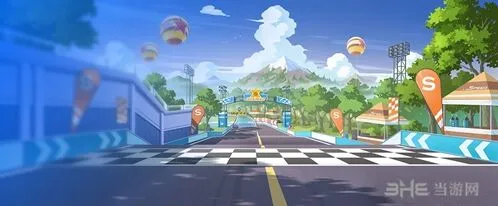 QQ飞车1号公路上坡近道攻略指南