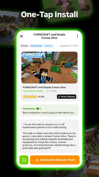 addonsforminecraft手游截图1