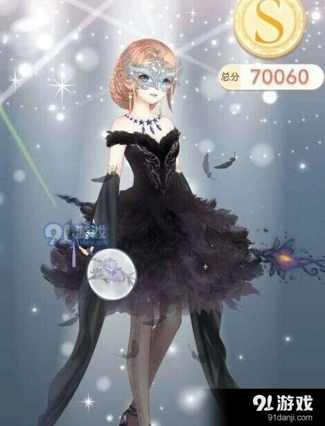 奇迹暖暖女王范礼服头饰耳饰选择