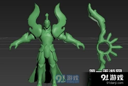 王者荣耀S8后羿模型重做 最新建模细节