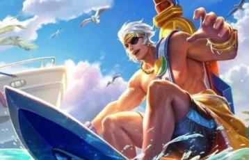 王者荣耀夏侯惇冲浪小子新皮肤评测