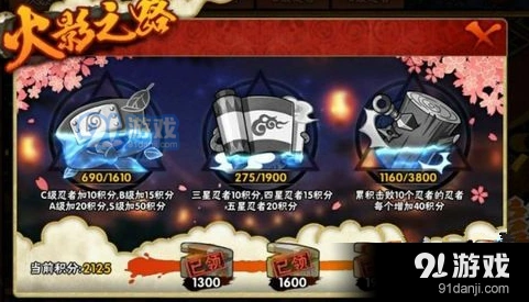 火影忍者手游刷分指南之火影之路