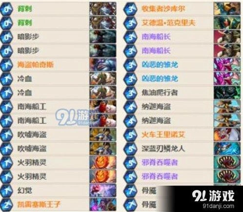 炉石传说 海盗王子贼卡组卡组攻略