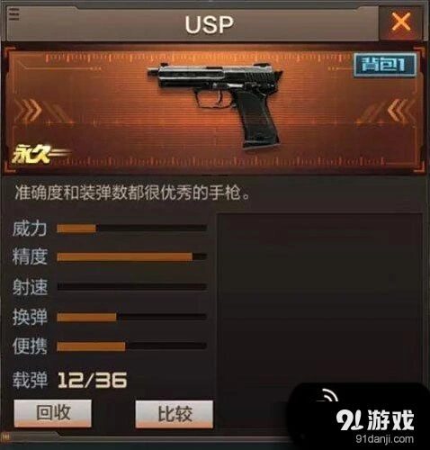 穿越火线手游USP副武器技巧全攻略