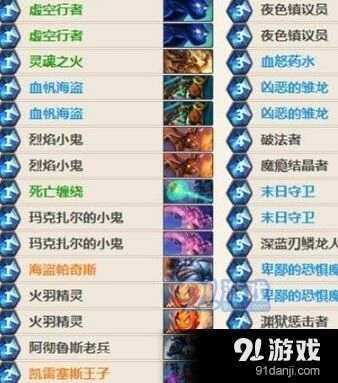 炉石传说DK动物园版本强势卡组