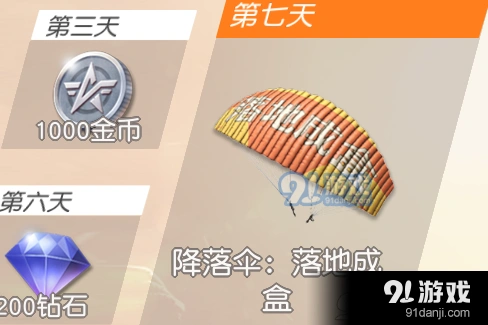 荒野行动降落伞领取问题处理指南