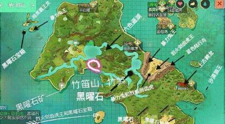 创造与魔法蓝莲花点位分布