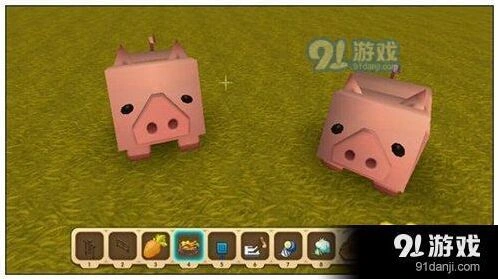 《迷你世界》猪圈养方法介绍