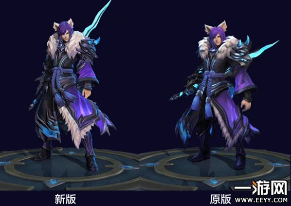 王者荣耀千年之狐重做对比评测