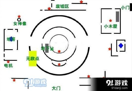 第五人格圣心医院解码机分布攻略