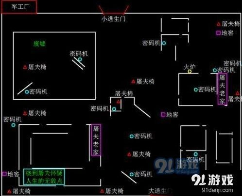 第五人格地图平面图详细指南