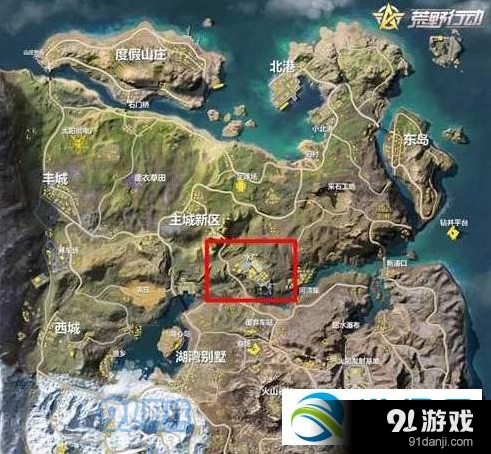 荒野行动水厂物资分布高效指南