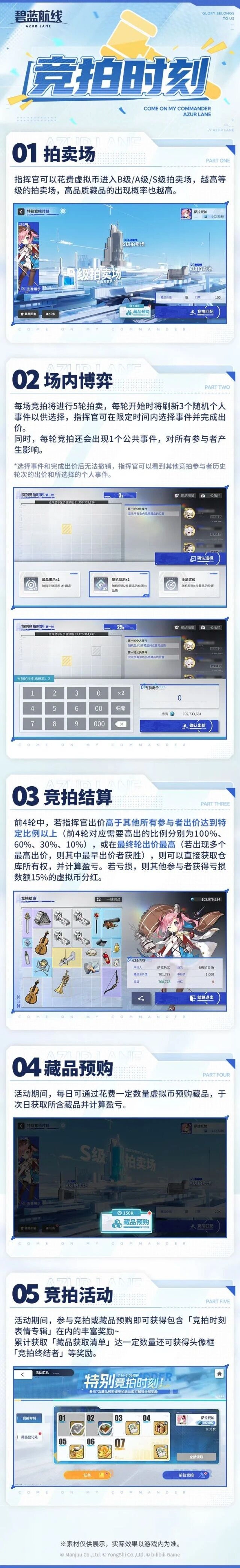 碧蓝航线特别竞拍时刻活动详解