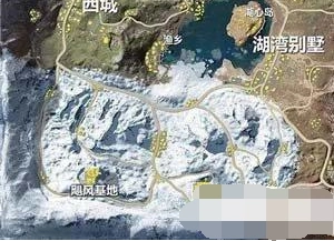 荒野行动飓风基地落点分析