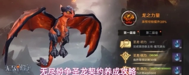 无尽纷争圣龙契约养成攻略