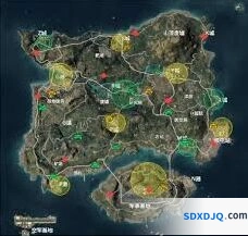 和平精英滑翔机刷新地点推荐