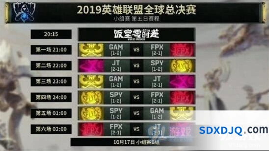 英雄联盟S9小组赛第五日 FPX首发阵容玩法