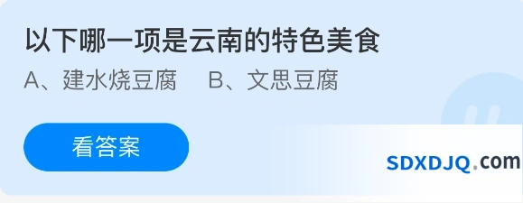 以下哪一项是云南的特色美食