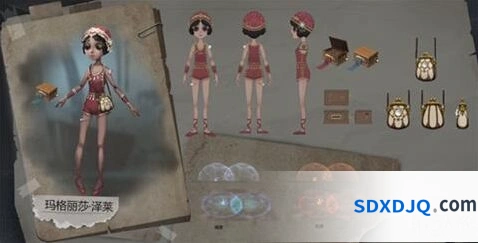第五人格舞女油画小姐皮肤动态