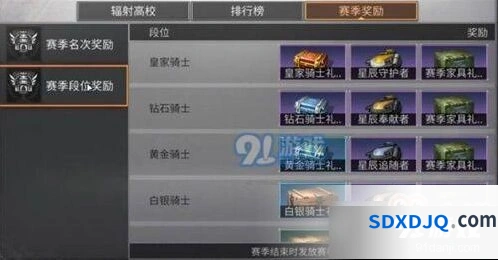 明日之后第一赛季段位奖励全攻略