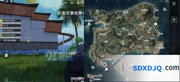 和平精英游轮位置介绍攻略
