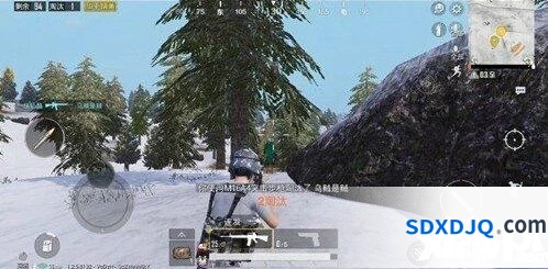 和平精英雪地洞穴反蹲打法教学