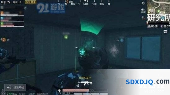 和平精英暗夜危机研究所躲避位置推荐