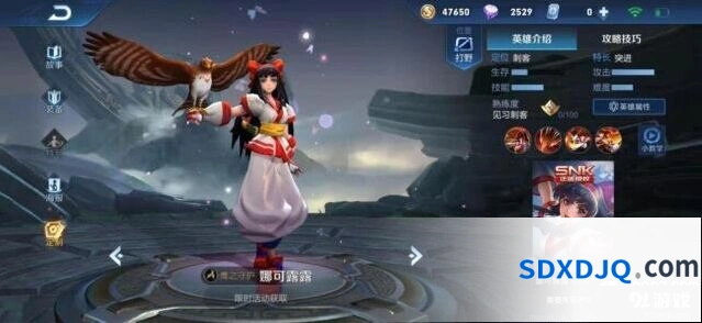 王者荣耀SNK英雄技能效果属性详解