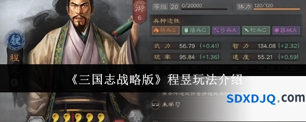 《三国志战略版》程昱玩法介绍