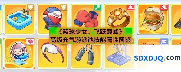 《篮球少女：飞跃巅峰》高级充气游泳池技能属性图鉴