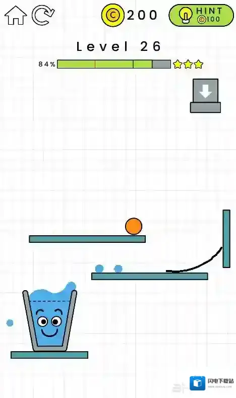 快乐玻璃杯26关怎么过 HappyGlass第26关三星通关攻略