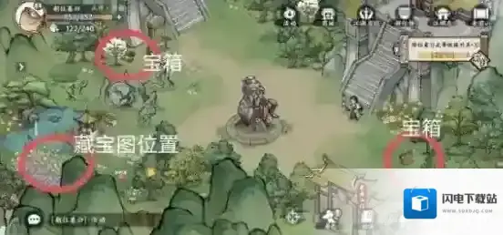 方寸对决藏宝图