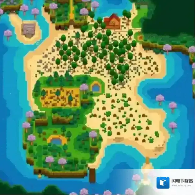 星露谷物语地图