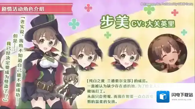 公主连结  剧情活动「交出宝物！ 神出鬼没的怪盗」登场角色详情介绍