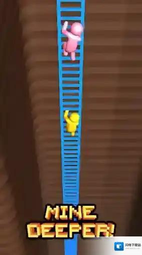 看谁挖的深金币