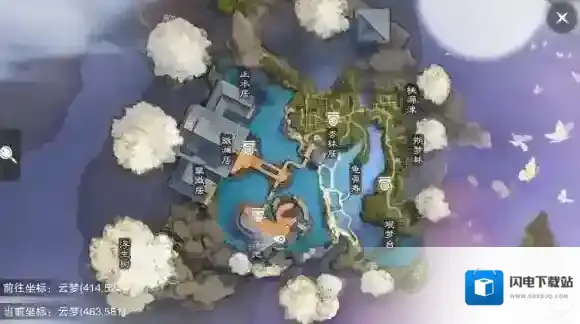 楚留香手游云梦残帖书箱地点 云梦残帖书箱地点坐标