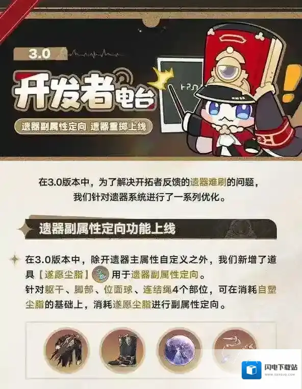 崩坏星穹铁道遗器