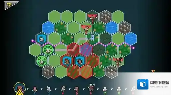 无命令战术地形