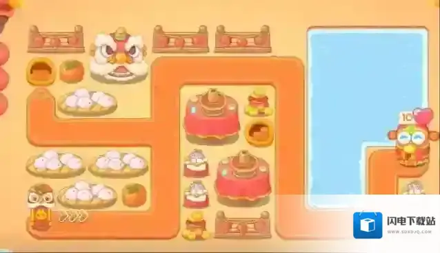 保卫萝卜4新春大集第7关攻略