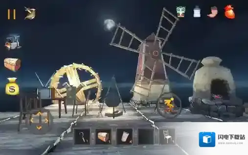 木筏海上生存利用