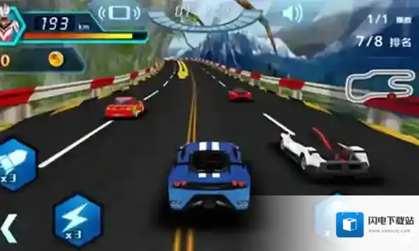 奥特曼铠甲飞车游戏