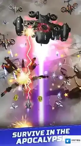 红色狩猎天空烈焰战机