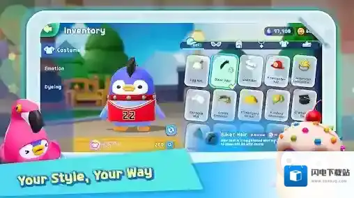 派对泡泡糖玩法