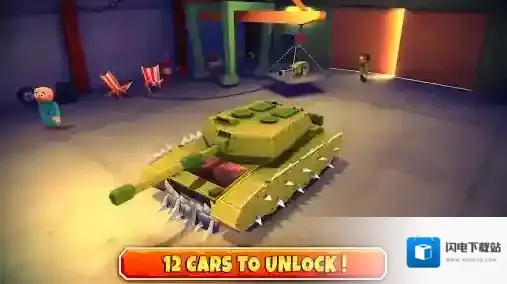 僵尸越野狩猎汽车