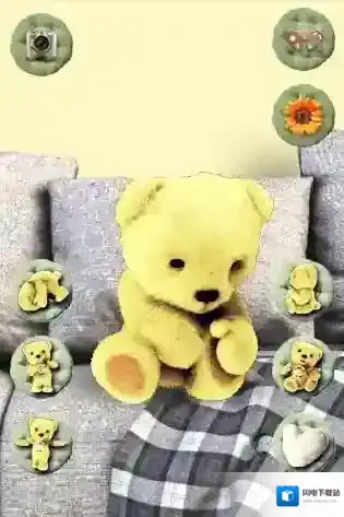 会说话的毛绒熊做出